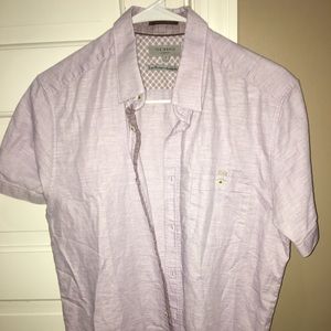 Ted Baker London Short Sleeve Button Down